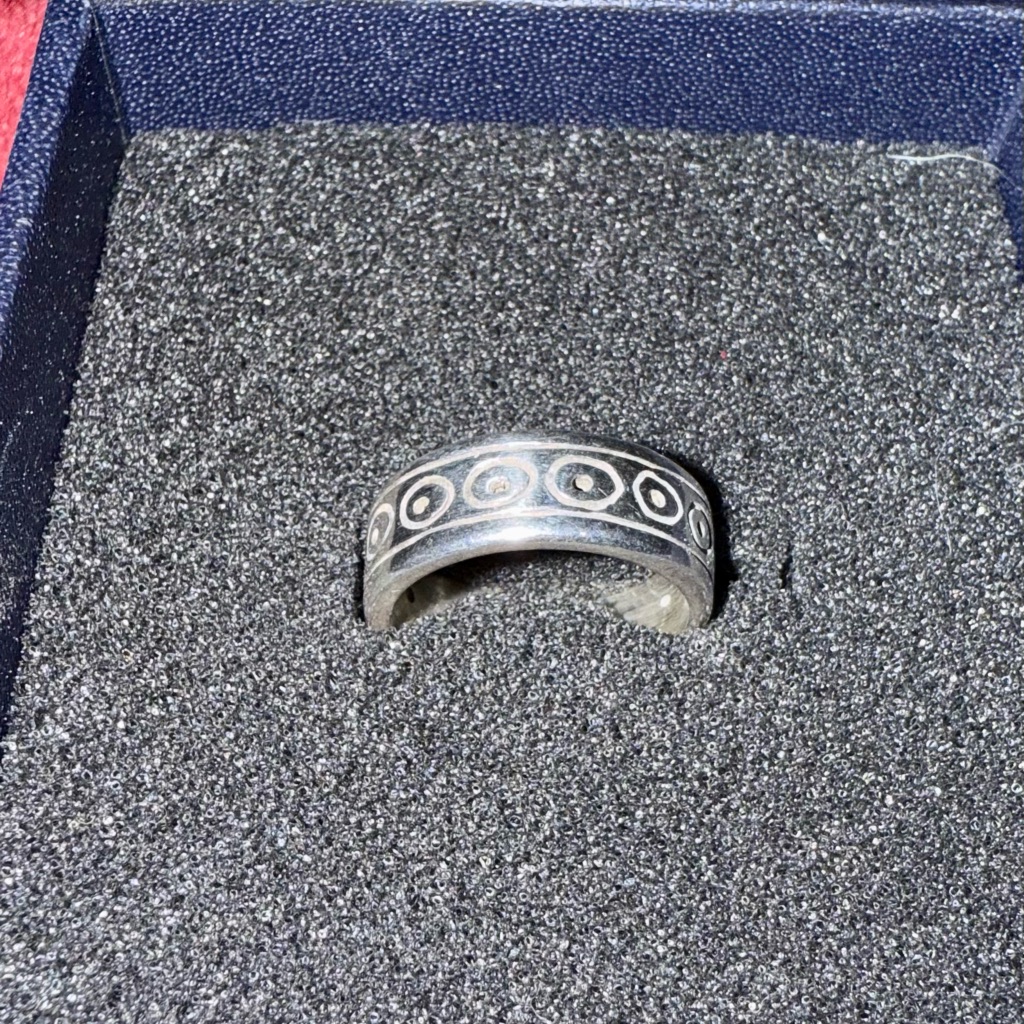 Rare Lisa Jenks Silver Ring - Size 6.5